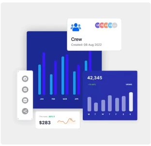 Live onsite analytics dashboard with attendee check-in charts